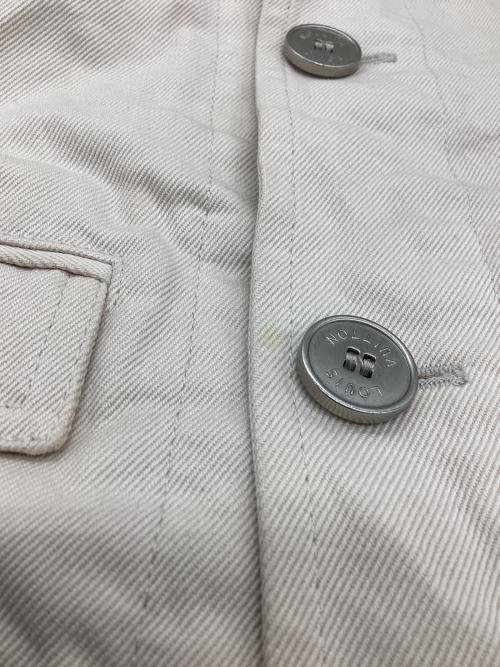 LOUIS VUITTON（ルイ ヴィトン）LOUIS VUITTON (ルイ ヴィトン) ワークジャケット アイボリー サイズ:48の古着・服飾アイテム