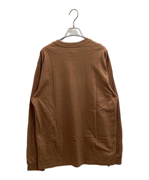 SUPREME（シュプリーム）Supreme (シュプリーム) Small Box L/S Tee ブラウン サイズ:Mの古着・服飾アイテム