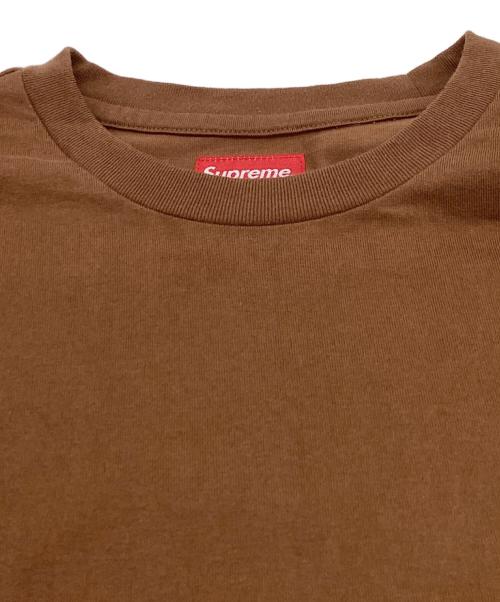 SUPREME（シュプリーム）Supreme (シュプリーム) Small Box L/S Tee ブラウン サイズ:Mの古着・服飾アイテム