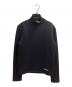 JIL SANDER+（ジルサンダープラス）の古着「Turtleneck Sweater With Logo Patch」｜ブラック