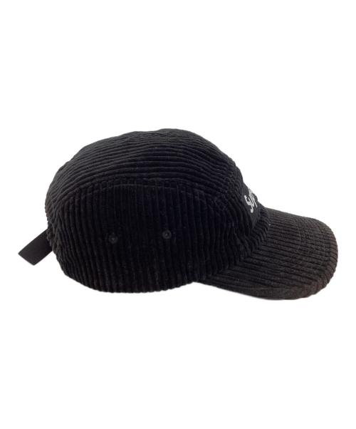 SUPREME（シュプリーム）Supreme　 (シュプリーム) Corduroy Camp Cap ブラックの古着・服飾アイテム