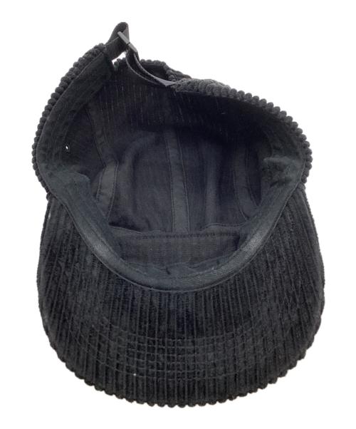 SUPREME（シュプリーム）Supreme　 (シュプリーム) Corduroy Camp Cap ブラックの古着・服飾アイテム