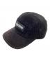 Supreme　（シュプリーム）の古着「Corduroy Camp Cap」｜ブラック