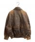 ENZO MOLTENI (エンゾー・モルティーニ) A-2フライトジャケット ブラウン サイズ:L：8000円