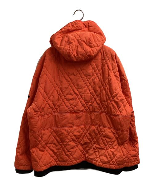 MERRELL（メレル）MERRELL (メレル) ビッグロゴ パディング キルティングアノラックジャケット オレンジ サイズ:105の古着・服飾アイテム