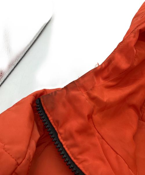 MERRELL（メレル）MERRELL (メレル) ビッグロゴ パディング キルティングアノラックジャケット オレンジ サイズ:105の古着・服飾アイテム