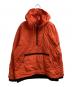 MERRELL（メレル）の古着「ビッグロゴ パディング キルティングアノラックジャケット」｜オレンジ