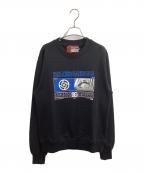 DOLCE & GABBANA×呪術廻戦ドルチェ＆ガッバーナ×ジュジュツカイセン）の古着「コラボ プリントスウェット　/　JZ-I9AGHM/FU7FU」｜ブラック