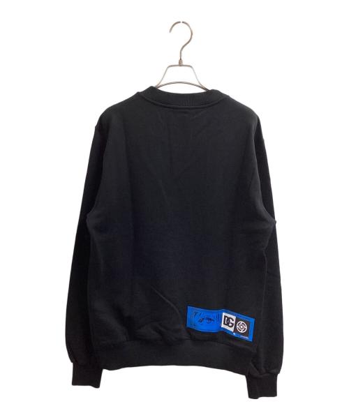 DOLCE & GABBANA（ドルチェ＆ガッバーナ）DOLCE & GABBANA (ドルチェ＆ガッバーナ) 呪術廻戦 (ジュジュツカイセン) コラボ プリントスウェット　/　JZ-I9AGHM/FU7FU ブラック サイズ:46の古着・服飾アイテム