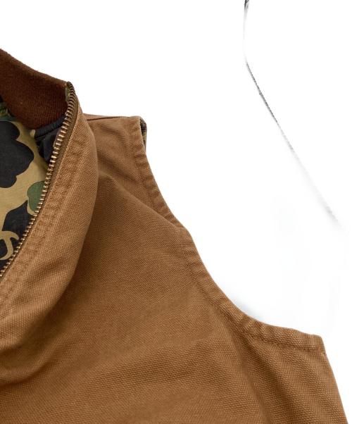 RRL（ダブルアールエル）RRL (ダブルアールエル) リバーシブルダックベスト ベージュ サイズ:ｘｓの古着・服飾アイテム