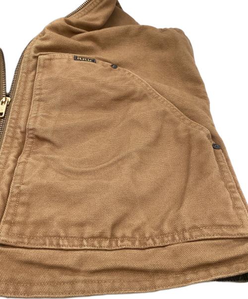 RRL（ダブルアールエル）RRL (ダブルアールエル) リバーシブルダックベスト ベージュ サイズ:ｘｓの古着・服飾アイテム