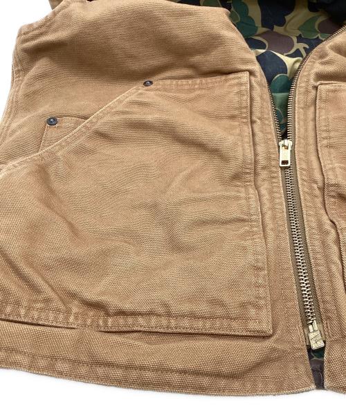 RRL（ダブルアールエル）RRL (ダブルアールエル) リバーシブルダックベスト ベージュ サイズ:ｘｓの古着・服飾アイテム