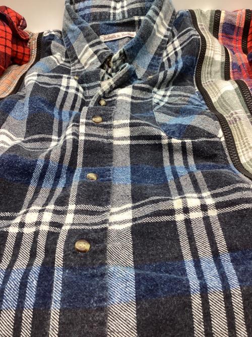 Rebuild by Needles（リビルドバイニードルス）Rebuild by Needles (リビルドバイニードルス) 7CUTS FLANNEL SHIRT マルチカラー サイズ:記載なしの古着・服飾アイテム