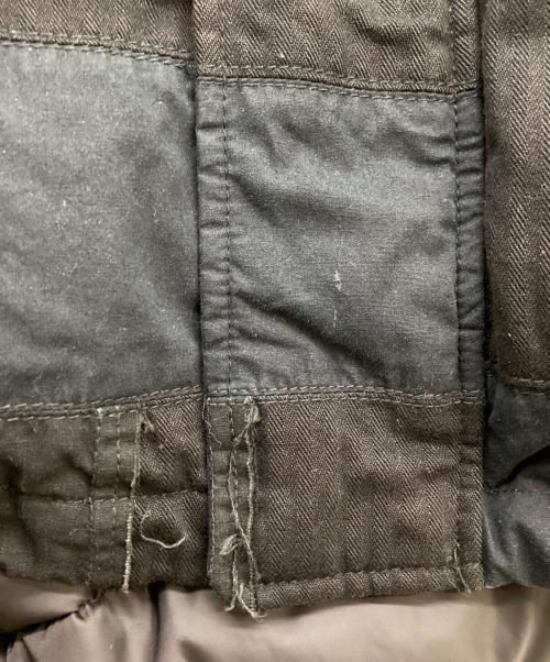 SUPREME（シュプリーム）Supreme (シュプリーム) COMME des GARCONS JUNYA WATANABE MAN (コムデギャルソンジュンヤワタナベマン) PATCHWORK PUFFY JACKET ブラック サイズ:ＸＬの古着・服飾アイテム