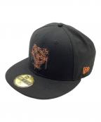 TAKAHIROMIYASHITA TheSoloIst.×New Era×読売ジャイアンツタカヒロミヤシタ ザソロイスト×ニューエラ×ヨミウリジャイアンツ）の古着「59FIFTY コラボキャップ」｜ブラック