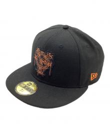 TAKAHIROMIYASHITA TheSoloIst.×New Era×読売ジャイアンツ（タカヒロミヤシタ ザソロイスト×ニューエラ×ヨミウリジャイアンツ）の古着「59FIFTY コラボキャップ」｜ブラック