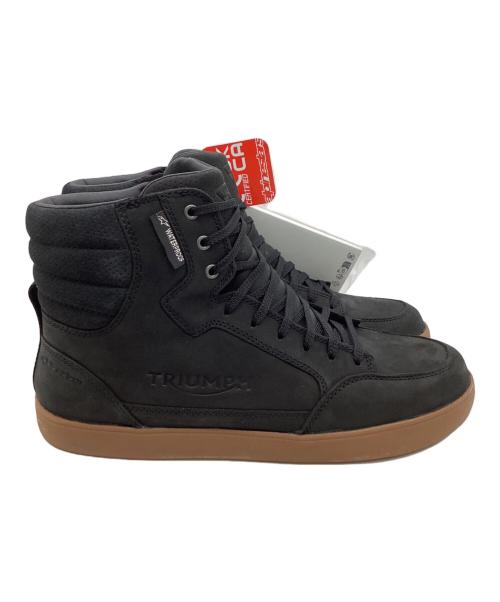 triumph（トライアンフ）triumph (トライアンフ) Alpinestars (アルパインスターズ) J-6 Waterproof Riding Shoe ブラック サイズ:10 未使用品の古着・服飾アイテム