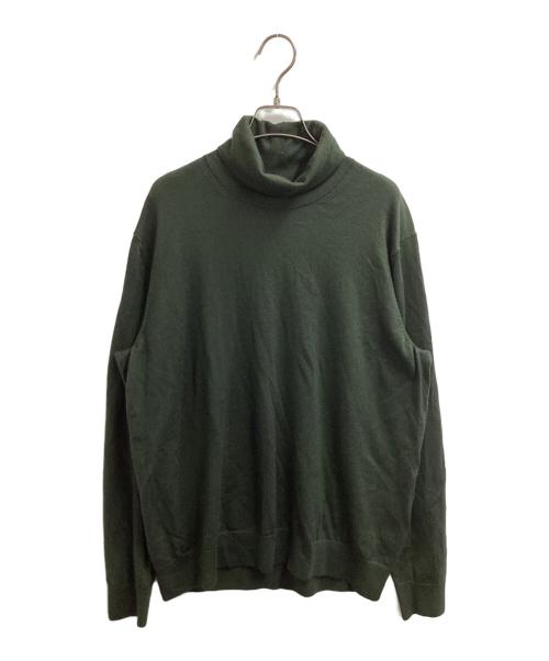 Acne studios（アクネ ストゥディオズ）ACNE STUDIOS (アクネ ストゥディオズ) タートルネックニット　/FN-MN-KNIT000088 グリーン サイズ:Mの古着・服飾アイテム
