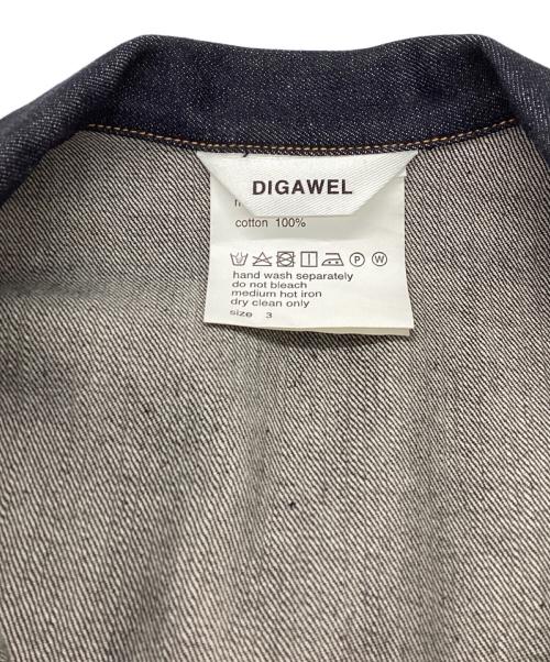 digawel（ディガウェル）digawel (ディガウェル) DENIM JACKET インディゴ サイズ:3の古着・服飾アイテム