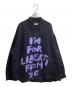 SOE READY TO WEAR（ソーイレディトゥウェア）の古着「PRINTED SHIRT L/S / 1203-81-005」｜ネイビー