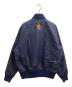 A BATHING APE (アベイシングエイプ) リバーシブルナイロンスタジャン ネイビー×グリーン サイズ:M：15000円