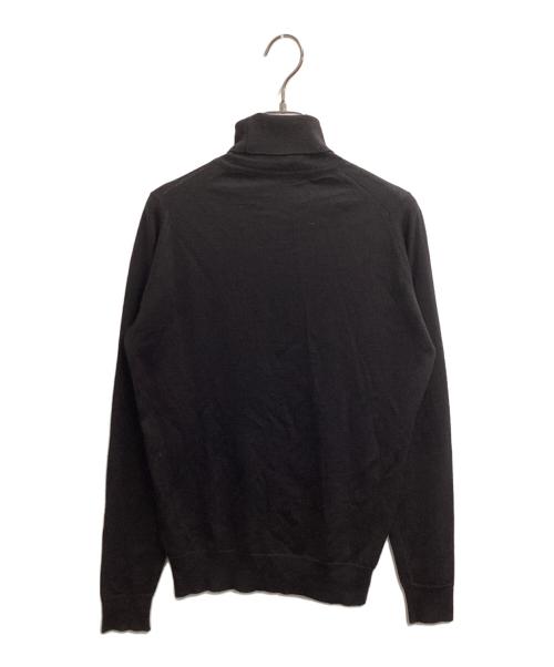 JOHN SMEDLEY（ジョンスメドレー）JOHN SMEDLEY (ジョンスメドレー) メリノウールタートルネックニット ブラウン サイズ:Sの古着・服飾アイテム