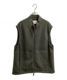 STILL BY HAND（スティルバイハンド）の古着「zip up vest　/　VE02233」｜グリーン