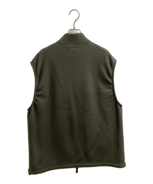 STILL BY HAND（スティルバイハンド）STILL BY HAND (スティルバイハンド) zip up vest　/　VE02233 グリーン サイズ:48の古着・服飾アイテム