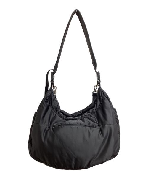 BETTER THAN GOOD（ベターザングッド）BETTER THAN GOOD　 (ベターザングッド) FRAMeWORK (フレームワーク) haru (ハル) 2WAY NYLON SHOULDER BAG ブラックの古着・服飾アイテム