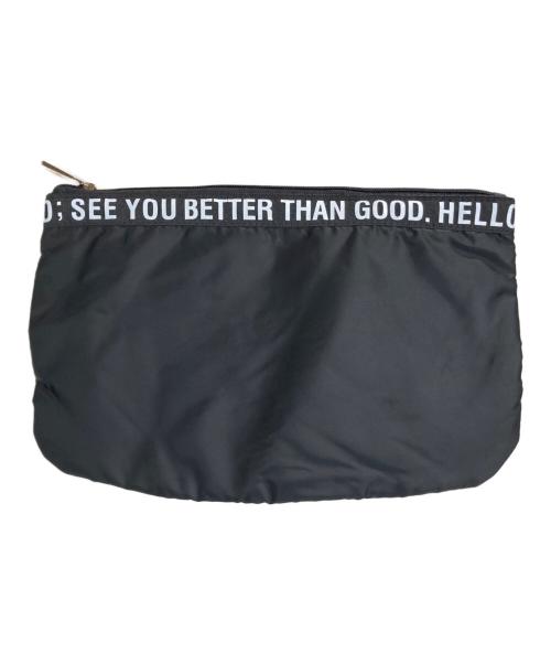 BETTER THAN GOOD（ベターザングッド）BETTER THAN GOOD　 (ベターザングッド) FRAMeWORK (フレームワーク) haru (ハル) 2WAY NYLON SHOULDER BAG ブラックの古着・服飾アイテム