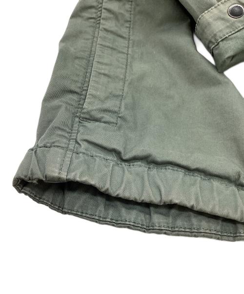 STONE ISLAND（ストーンアイランド）STONE ISLAND (ストーンアイランド) 24SS Supima Cotton Twill Stretch-TC Hooded Jacket　/　801542610 オリーブ サイズ:Mの古着・服飾アイテム