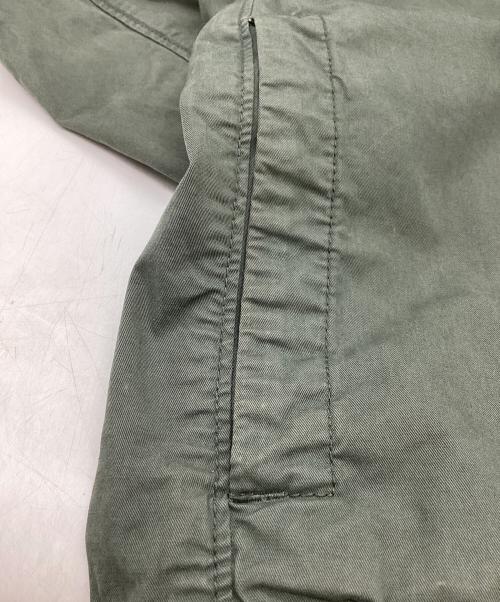 STONE ISLAND（ストーンアイランド）STONE ISLAND (ストーンアイランド) 24SS Supima Cotton Twill Stretch-TC Hooded Jacket　/　801542610 オリーブ サイズ:Mの古着・服飾アイテム