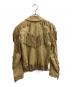 RALPH LAUREN (ラルフローレン) 90's フリンジレザージャケット ベージュ サイズ:9：12000円