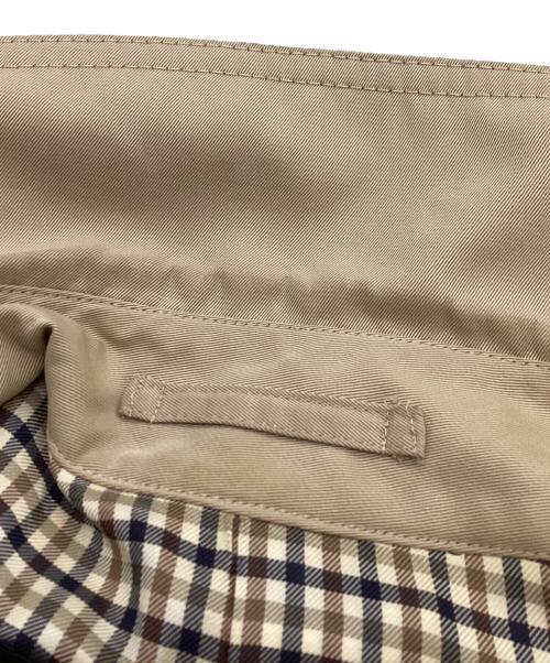 Aquascutum（アクアスキュータム）Aquascutum (アクアスキュータム) トレンチコート ベージュ サイズ:不明の古着・服飾アイテム