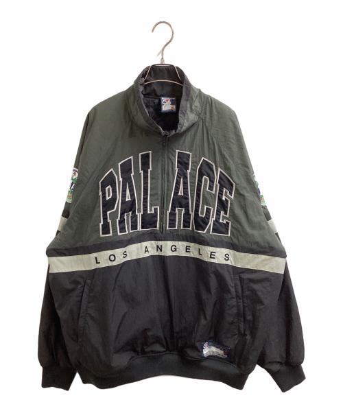 PALACE（パレス）PALACE　 (パレス) BREAKOUT HALF ZIP BOMBER オリーブ サイズ:XLの古着・服飾アイテム