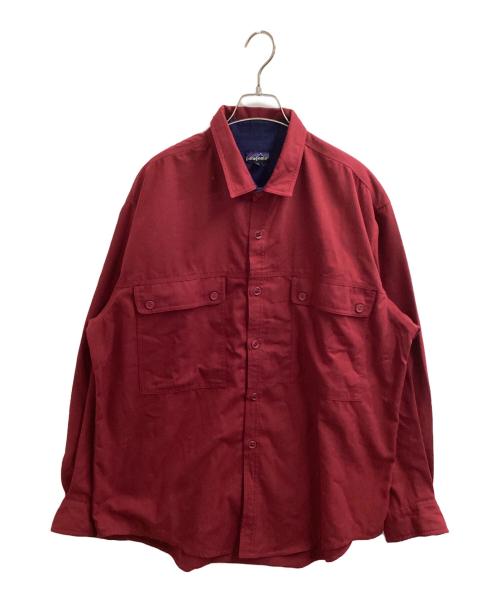 Patagonia（パタゴニア）Patagonia　 (パタゴニア) 00s ワークシャツ レッド サイズ:Lの古着・服飾アイテム