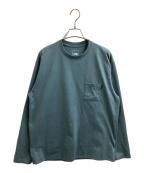 THE NORTH FACEザ ノース フェイス）の古着「L/S Airy Relax Tee」｜グリーン