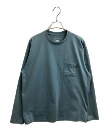 THE NORTH FACE（ザ ノース フェイス）の古着「L/S Airy Relax Tee」｜グリーン