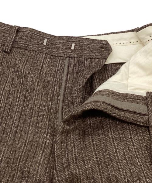 PAUL SMITH（ポールスミス）Paul Smith (ポールスミス) Loro Piana ウール セットアップスーツ ブラウン サイズ:Mの古着・服飾アイテム
