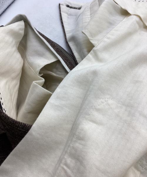 PAUL SMITH（ポールスミス）Paul Smith (ポールスミス) Loro Piana ウール セットアップスーツ ブラウン サイズ:Mの古着・服飾アイテム