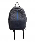 COACHコーチ）の古着「シグネチャー トンプソン バックパック / C5389」｜ネイビー