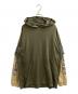 Supreme（シュプリーム）の古着「LAYERED HOODED L/S TOP / 22AW」｜オリーブ