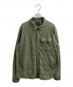 Snow peakスノーピーク）の古着「フレキシブルインサレーションシャツ」｜オリーブ