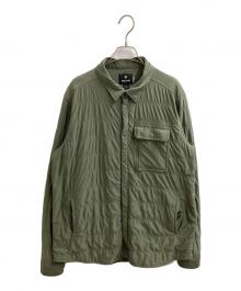 Snow peak（スノーピーク）の古着「フレキシブルインサレーションシャツ」｜オリーブ