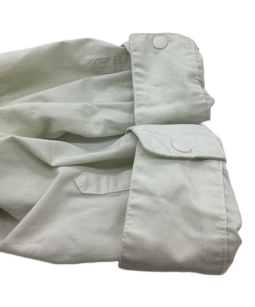 山と道（ヤマトミチ）山と道　 (ヤマトミチ) BAMBOO SHIRT イエロー サイズ:Lの古着・服飾アイテム