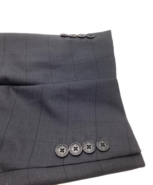 BLACK LABEL CRESTBRIDGE（ブラックレーベル クレストブリッジ）BLACK LABEL CRESTBRIDGE (ブラックレーベル クレストブリッジ) セットアップスーツ グレー サイズ:38Rの古着・服飾アイテム