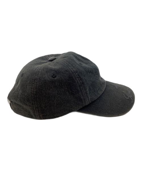 STONE ISLAND（ストーンアイランド）STONE ISLAND (ストーンアイランド) Supreme (シュプリーム) Denim 6-Panel ブラックの古着・服飾アイテム