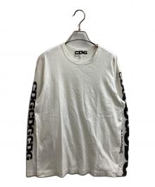 CDG（シーディージー）の古着「CLASSIC LONG SLEEVED T-SHIRT　/　SZ-T007」｜ホワイト