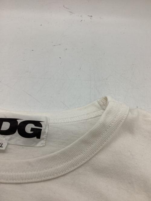 CDG（シーディージー）CDG (シーディージー) CLASSIC LONG SLEEVED T-SHIRT　/　SZ-T007 ホワイト サイズ:ＸＬの古着・服飾アイテム