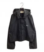 DROLE DE MONSIEURドロール ド ムッシュ）の古着「クロップコーチジャケット」｜ブラック